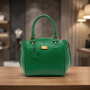 Nuevo Bolso de Cuero Genuino al por Mayor con Cierre de Cremallera, Impermeable, Ecológico, de Gran Capacidad, para el Día de San Valentín, Bodas y Fiestas - Product Image 5