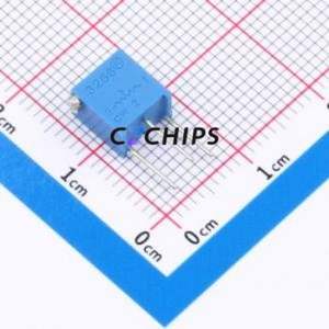 Resistencia Ajustable/Potenciómetro 3266X-501, Componente de Orificio Pasante (THT)-3P, Resistencia de 6.8x4.7mm, 500 Ohm, 10%, 500mW, 250ppm ℃ - Product Image 1