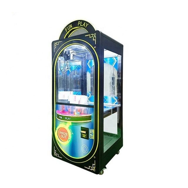 Commercial Fun Play Arcade Claw Game Machine Transparency Toy Doll Crane Claw Game Machine With Bill Acceptor