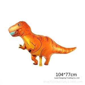 Nouveau dinosaure aluminium Film ballon tyrannosaure <span class=keywords><strong>Rex</strong></span> Velociraptor pour la fête de noël décoration d'événement élégant - Product Image 6