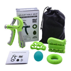 مجموعة أجهزة تقوية قبضة اليد بخمسة أصابع - مصنوعة من السيليكون للتمارين الرياضية المنزلية وتخفيف التوتر - Product Image 3
