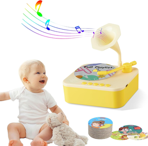Machine d'apprentissage parlante avec cartes mémoire personnalisées, fabriquée par OEM, jouet pour bébé, lecteur de comptines, enregistreur - Product Image 6