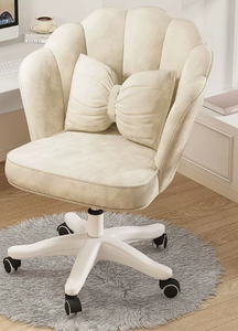 Silla con diseño de pétalos de flores, silla para computadora, silla de oficina, silla giratoria y con altura ajustable, silla para eSports, taburete para dormitorio - Product Image 5