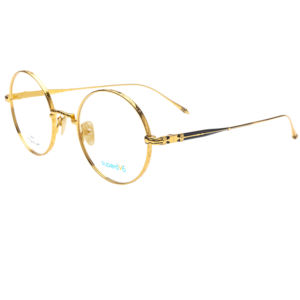 Superovo 18Kソリッドゴールドチタン光学フルリムスペクタクル,ファッショナブルな調整可能なリーディンググラスカスタマイズ可能なロゴプリントレッド - Product Image 1