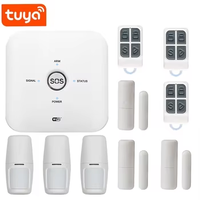 Protection des personnes âgées gros bouton de panique sécurité à domicile Tuya Smart sans fil WIFI GSM prise en charge de l'alarme commande vocale système d'alarme antivol