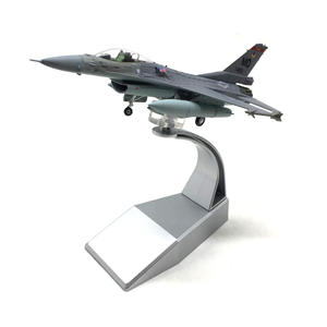 1:100 Luchtmetalen Vliegtuig Modelvliegtuig Beste Kwaliteit Kracht F 16c Metalen Modelvliegtuig - Product Image 1