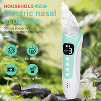 Aspirateur nasal électrique rechargeable en plastique réglable, aspirateur personnalisé pour l'aspiration du mucus, OEM, bébés, tout-petits
