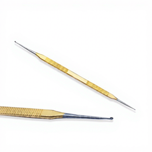 ชุดเครื่องมือผ่าตัดหู คอ จมูก ยี่ห้อ DADDY D PRO รุ่น Manual House Paparella Stapes Ear Curettes แบบสองด้าน รูปทรงวงรี ทำจากสแตนเลสสตีล ผลิตในเยอรมนี - Product Image 1