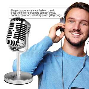 Microphone pour ordinateur de bureau pour streamers, karaoké, PUBG, chat vocal, jeu, streaming en direct, carte son vocale - Product Image 6