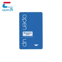 Carte PVC RFID personnalisée 13,56 MHz Carte intelligente NFC Ultralight AES
