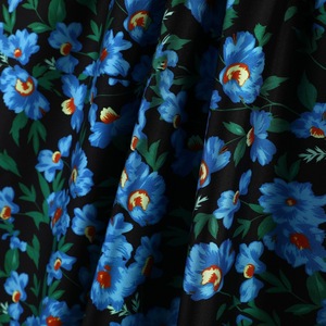 Tissu en soie twill Jiecai Textile, impression numérique, 70 g/m², pour chemisiers et robes féminines - Product Image 2