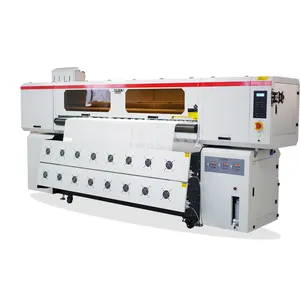 Audley Large Format Dye Textile Sublimation Inkjet Printer 2.2m Machine for Heat Transfer Printing with Printing Shop Machines