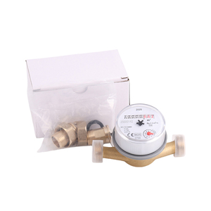 Single Jet Printing Smart <strong>Water</strong> <strong>Meter</strong> With Customizable OEM Brass Shell Pulse Output Communication Flow <strong>Meters</strong> - Product Image 6
