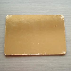 แผ่นรองเค้กกลมสีทองเงิน สำหรับใส่ปลาแซลมอนรมควัน กระดาษแข็งสำหรับขายส่ง - Product Image 3