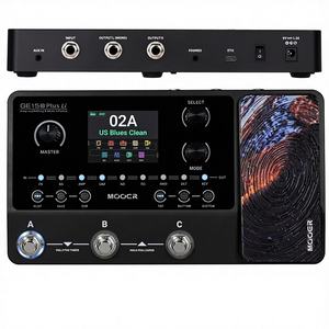 Pedal <span class=keywords><strong>de</strong></span> Guitarra MOOER GE150 Plus Li - 198 Presets, 55 Modelos <span class=keywords><strong>de</strong></span> Amplificador, 25 Simulaciones <span class=keywords><strong>de</strong></span> Cabina, 20 Ranuras MNRS, Cargador <span class=keywords><strong>de</strong></span> IR, Looper <span class=keywords><strong>de</strong></span> <span class=keywords><strong>80</strong></span> Segundos, 40 Ritmos <span class=keywords><strong>de</strong></span> Batería, 10 - Product Image 1