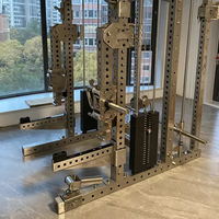 Rack de musculation robuste en acier inoxydable 304, équipement de fitness multifonctionnel pour l'entraînement quotidien de force