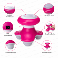 Mini-masseur électrique portable USB à piles pour relaxation corporelle – Vente en gros à prix réduit