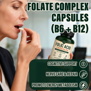 Cápsulas de Ácido Fólico de Marca Privada, Compuesto de Colina e Inositol, Micronutrientes, Soporte Nutricional Diario <span class=keywords><strong>para</strong></span> el Tejido Nervioso y la Energía - Product Image 5