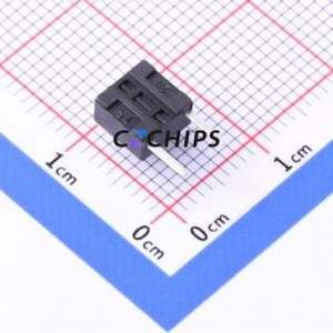 TSD007A06026A03 Tactile Switch Bent Lead Through Hole,6x6mm Switch Round Button 2.6N Right Angle Insert 6mm - Product Image 2