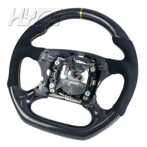 Accessoires intérieurs de voiture Volant sport personnalisé en fibre de carbone pour <span class=keywords><strong>Mustang</strong></span> F-150 Lightning Explorer 1994-<span class=keywords><strong>2005</strong></span> - Product Image 3