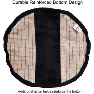 Échantillon gratuit – Sac à foin pour chevaux à alimentation lente, en polyester ultra-résistant, avec fond en toile et 4 côtés pour une alimentation progressive – Fabrication sur mesure en usine - Product Image 2