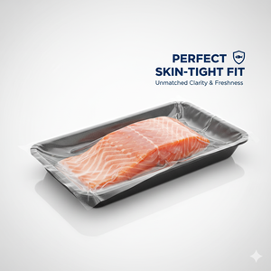 Rotolo di pellicola sottovuoto ad alta barriera per imballaggi di carne fresca, bistecca e frutti di mare - Product Image 5