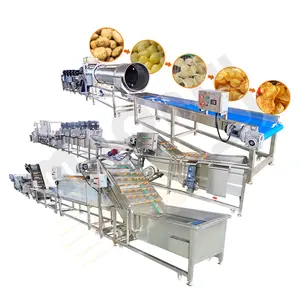 Myonly tự động chip làm cho máy khoai tây de sản xuất de chip pháp khoai tây chiên dây chuyền sản xuất