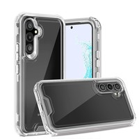 Accessoires pour téléphone, protection contre les chutes à 360°, coque blindée 3 en 1 pour Samsung Galaxy A14 A15 A16 A55 A56 A17 A03S, coque transparente pour téléphones