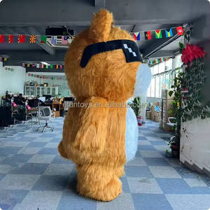 Efun ชุดมาสคอตหมียักษ์สุดเท่พร้อมแว่นกันแดดชุดคอสเพลย์สัตว์ขนาด2ม. 2.6ม. ชุดออกแบบได้ตามที่ต้องการ - Product Image 3