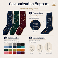 Chaussettes pour hommes à motifs de dessins animés amusants, en coton et élasthanne, antibactériennes, respirantes, à séchage rapide, écologiques, pour le quotidien et les affaires