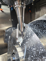   Centre d'usinage vertical CNC 5 axes simultanés haute précision, automatique, robuste, avec table rotative simple