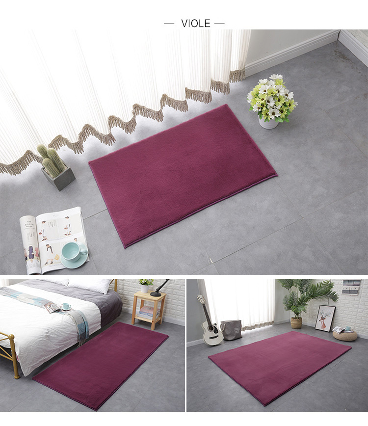 non slip plush shaggy faux rabbit fur carpet and rugs