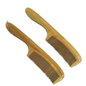 Sandalwood <b>Comb</b> <b>Wide</b> Tooth Large Size For Home Use Women Men Children Massage Hair Care Natural Wood Material - Product Image 5