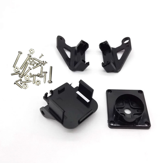 Servo bracket PT Pan/Tilt Camera Platform Anti-Vibration Camera Mount for Aircraft FPV dedicated nylon PTZ for 9G SG90