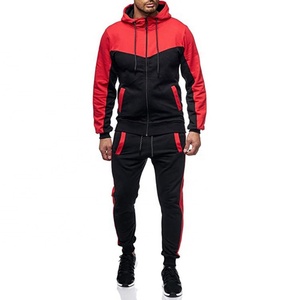 Custom Solid Spring Breathable <b>Plus</b> <b>Size</b> Men's Fitness <b>Jogger</b> Suit Tracksuit Sportswear Spandex/Cotton Fleece Quick Dry for - Product Image 1