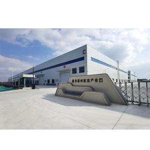 Atelier à structure en acier à grande portée, centre logistique, bâtiment industriel, bâtiment métallique préfabriqué, entrepôt moderne - Product Image 2