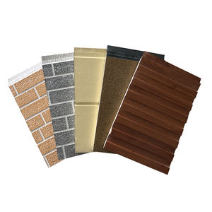 Panel sándwich de pared de <span class=keywords><strong>poliuretano</strong></span> PU moderno de gran oferta para casa contenedor, casa prefabricada, aplicaciones de cámara frigorífica Exterior, <span class=keywords><strong>precio</strong></span> bajo - Product Image 1