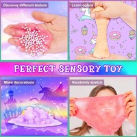 Kit de pâte à modeler en mousse DIY 12 couleurs, pâte à modeler et argile amusante, idée cadeau en stock