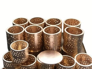 Douille en bronze graphite autolubrifiant JDB, ID 28 <span class=keywords><strong>mm</strong></span> 29 <span class=keywords><strong>mm</strong></span> 30 <span class=keywords><strong>mm</strong></span>, sans huile et résistante à l'usure, en alliage de cuivre - Product Image 5