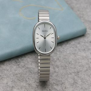 Nuovo <span class=keywords><strong>orologio</strong></span> al quarzo <span class=keywords><strong>da</strong></span> donna con piastra ovale piccola per ragazze - Product Image 4