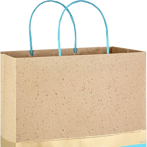 Sacs cadeaux turquoise, grand format, en papier kraft, pour anniversaires, Pâques, mariages, fête des mères, vêtements pour bébés, impression offset ZHEJIANG - Product Image 5