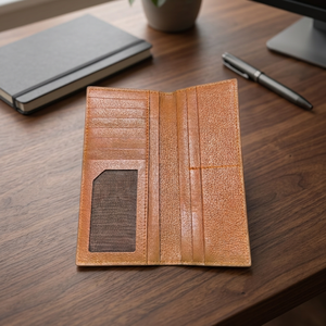 Cartera Continental de Piel de Cocodrilo de Lujo, Cartera Larga Hecha a Mano con Múltiples Ranuras para Tarjetas - Product Image 3