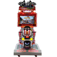 Station d'arcade centre commercial Machine de jeu d'arcade électronique à pièces Road Riders Commercial Fiery Sale