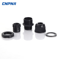 Presse-étoupe en nylon étanche IP68 CNPNJI PG11 PG13.5 PG16 PG21 PG36 certifié CE Haute/Basse Tension -40~100 Anti-poussière