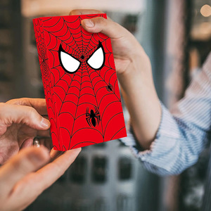 Tema de superhéroe Spider-Man Party Favors Bolsa de aperitivos favorita para niños personalizable Regalo de comida ecológico con impresión digital - Product Image 3