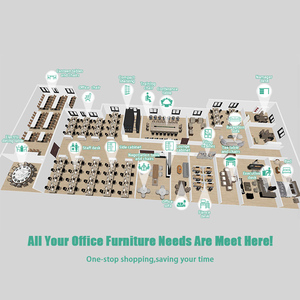 Escritorio Grande Moderno <span class=keywords><strong>de</strong></span> Lujo para Gerente o Abogado, Mesa <span class=keywords><strong>de</strong></span> Madera Maciza en Forma <span class=keywords><strong>de</strong></span> L con Escritorio Elevado y Cajonera - Product Image 6