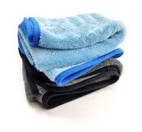 कारों के लिए सबसे अच्छा अवशोषण सफाई कपड़ा Microfiber मोड़ तौलिए धोने फर्नीचर पोंछ