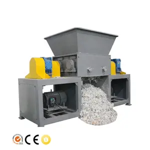 Trituradora De Madeira De Plástico Máquina Trituradora De Eixo Duplo para Venda Heavy Duty Scarp Metal para Venda