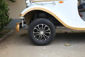 <span class=keywords><strong>Auto</strong></span> Elettrica Classica Stile Vintage Bianca 11 Posti con Certificato 3C Carrozzeria in Vetro per Resort Comunità Navetta Residenziale - Product Image 5