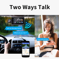 Caméra embarquée 4G avec carte SIM, streaming en direct avant et arrière, ADAS, WiFi, GPS, navigation, enregistreur DVR de voiture Android, écran tactile 3,0 pouces